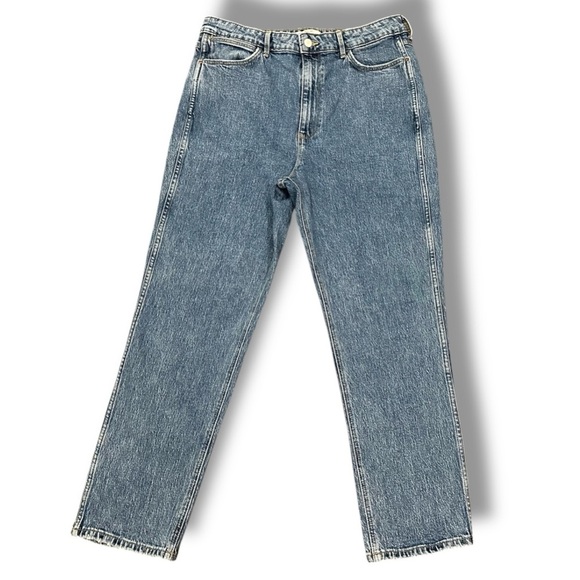 Wrangler Blue High-Rise Mom Denim Style - Picture 8 of 12